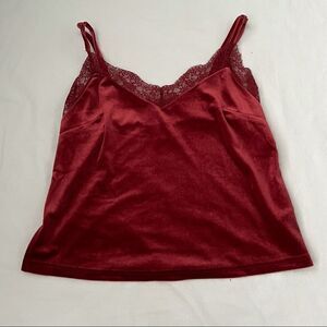 5 FOR $25 Forever 21 Velvet Sleeveless Cami Blouse